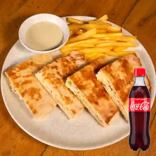 Combo Sandwich Pollo Desmenuzado +Cocacola Orig 400ml