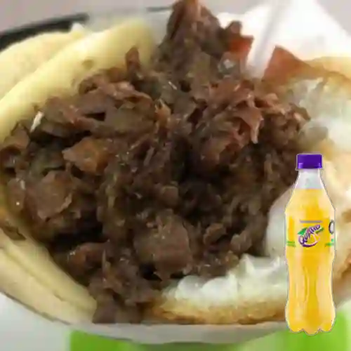 Combo Arepa Llanera + Quatro Original 400ML