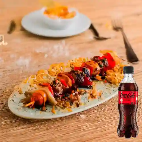 Combo Chuzo Bite Mixto + Coca Cola Sin Azúcar 400 ml