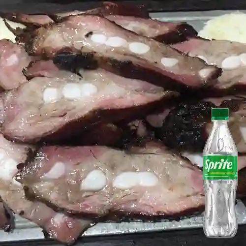 Combo Costillas Ahumadas + Sprite Original 400ml