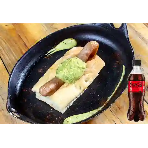 Combo Hot Dog Nemocón + Coca Cola Sin Azúcar 400 ml