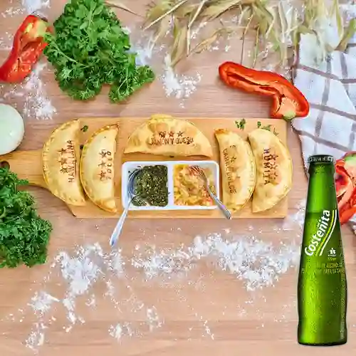 Combo Empanada Chorizo Argentino + Costeñita 175 ml