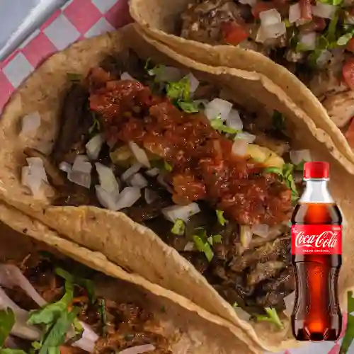 Combo Orden de Arrachera + Coca Cola Original 400 ml