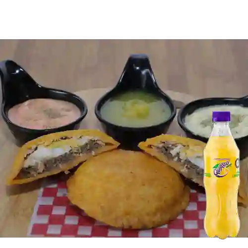 Combo Arepa Trifasica + Quatro Original 400ML