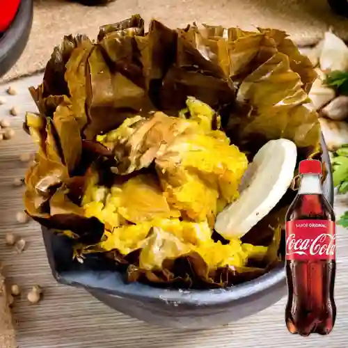 Combo Tamal Tradicional +Cocacola Orig 500ml