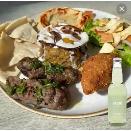 Combo Maqluba Especial +Hatsu Sandia Albahaca 300ml