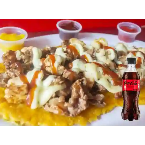 Combo ¡patacón Especial! + Coca Cola Sin Azúcar 400 ml
