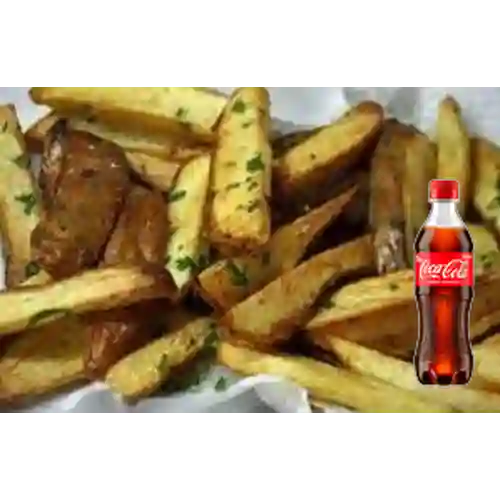 Combo Papas Ingratas + Coca Cola Original 400 ml