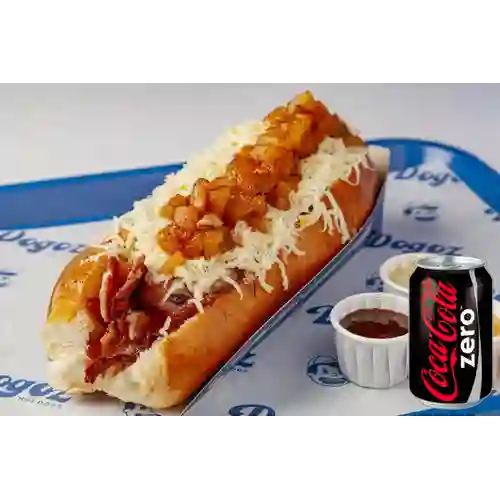 Hot dog molly + coca cola zero 235 ml