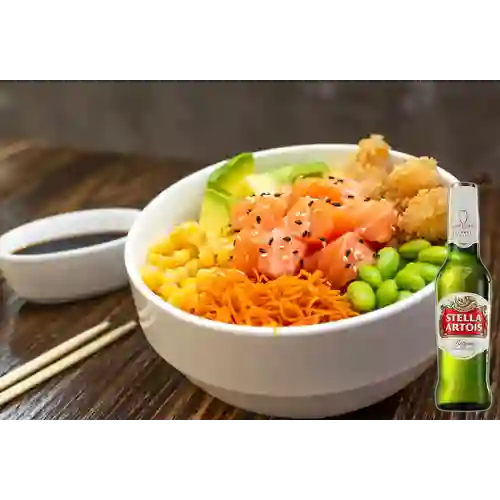 Combo Poke Oslo + Stella Artois 335 ml