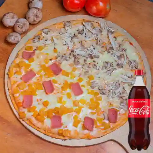 Combo Pizza Grande Combinada +Cocacola Orig 1.5l