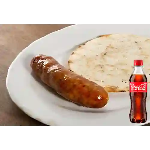Combo Chorizo de Pollo + Coca-Cola Original 400ml