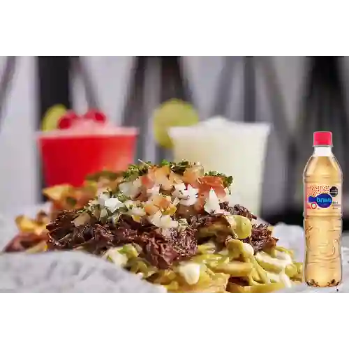 Combo Papas Mexicanas + Brisa Saborizada Manzana 600ML