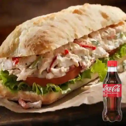 Combo Sandwich Tornado + Coca Cola Original 250 ml