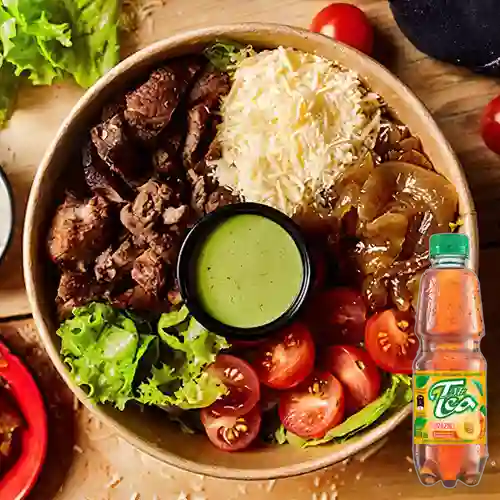 Combo Res Asada + Mr Tea Durazno 400 ml