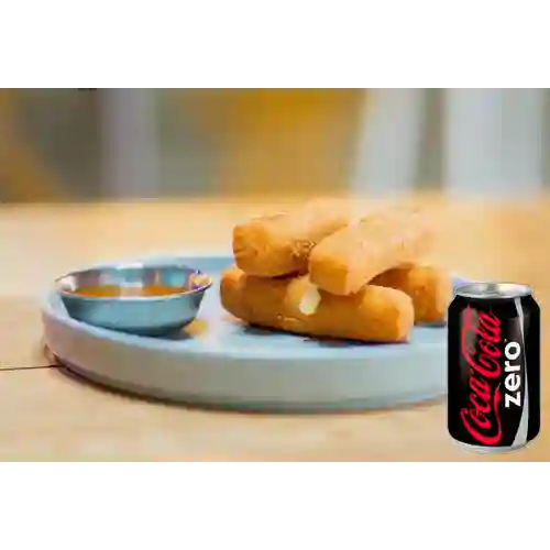 Combo Deditos Mozzarella + Coca Cola Zero 235 ml