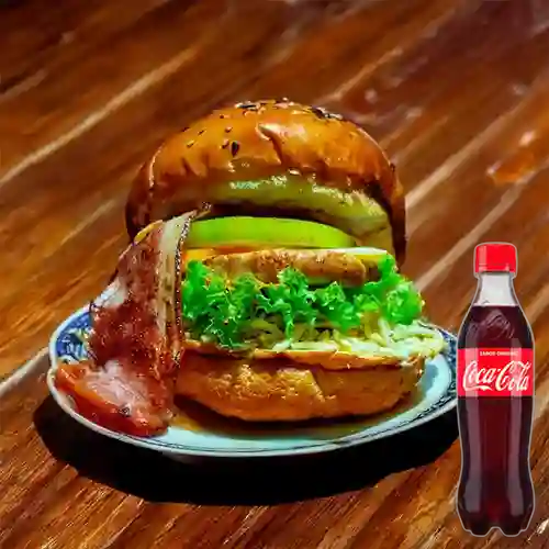 Combo Hamburguesa de Pollo +Cocacola Orig 400ml