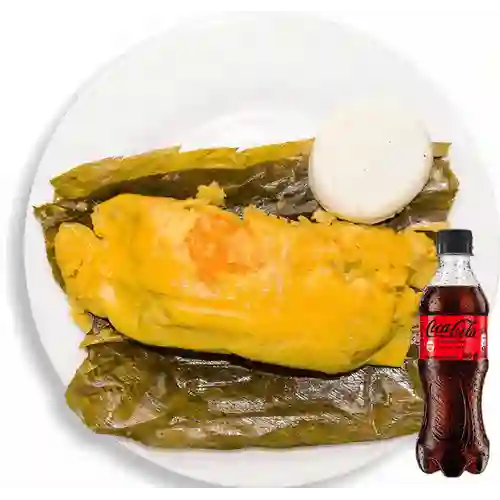 Combo Tamal Antioqueño + Coca Cola Sin Azúcar 400 ml