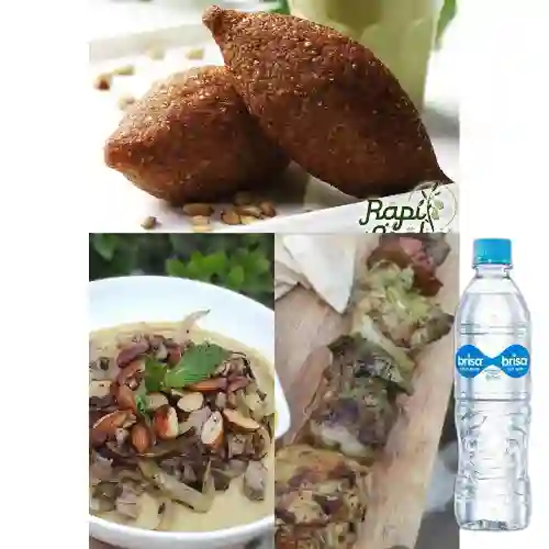 Combo Trio Rapiarabe + Botella de Agua Brisa 600 ml
