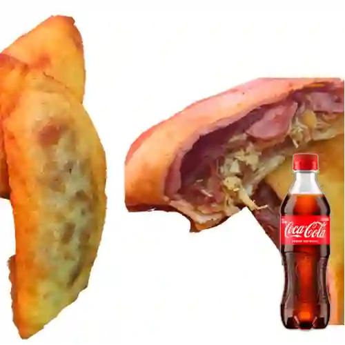 Combo Empanada de la Casa Mixta +Cocacola Orig 400ml