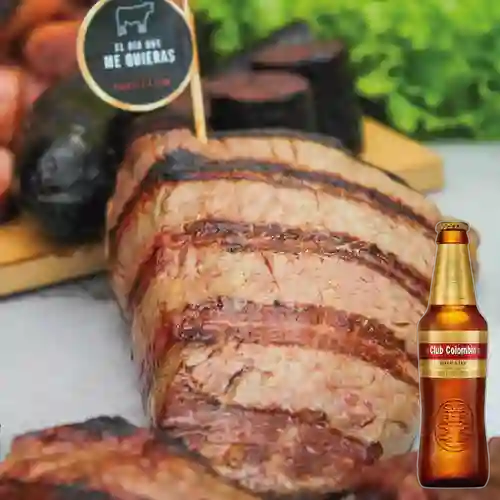 Combo Bife de Lomo Corte Delgado + Club Col. Dorada 330ml