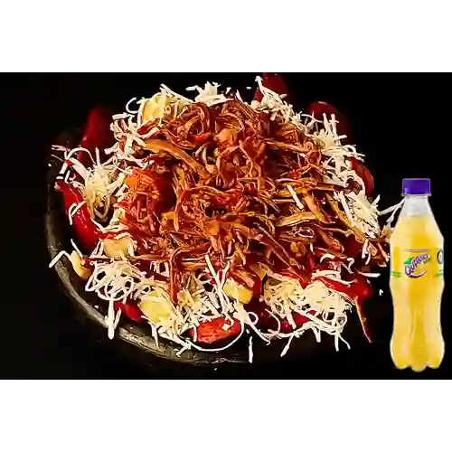 Combo Salchipapa King + Quatro Original 400ML