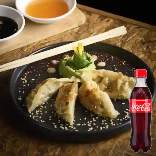 Combo Gyoza de Camarón +Cocacola Orig 400ml