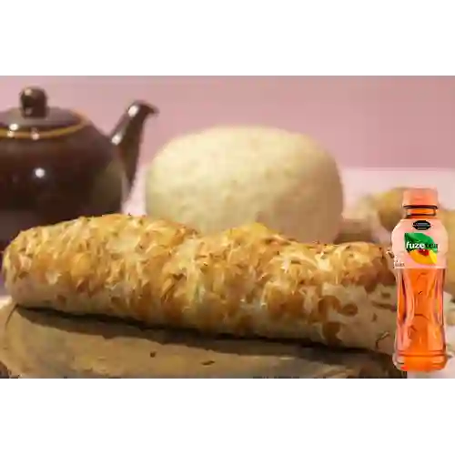 Combo Dedito Integral Queso + Fuze Tea Durazno 400ML