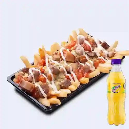 Combo French Fries Paisas + Quatro Original 400ML