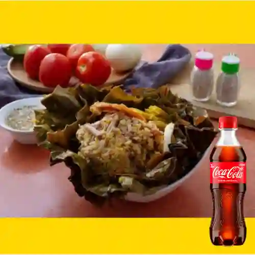 Combo Tamal Voltiado Especial +Cocacola Orig 400ml