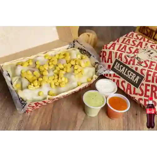 Combo Salchipapas Guantanamera +Cocacola Orig 400ml
