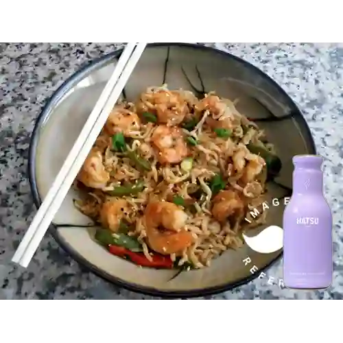 Combo Camarones + Te Hatsu Lila 400 ml