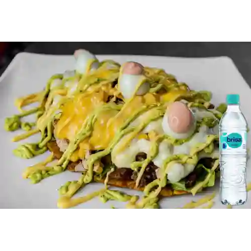 Combo Patacón Mixto + Brisa Sin Gas 600ML