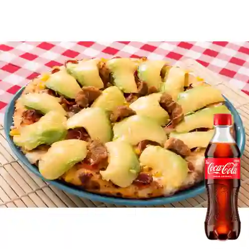 Combo Pizza Antioqueña + Coca Cola Original 400 ml