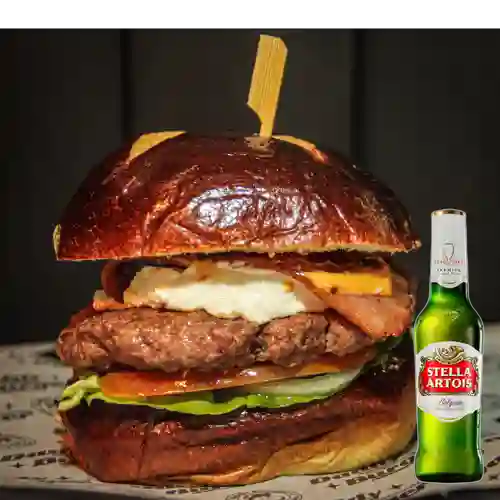 Combo Big Daddy Philadelphia + Stella Artois 290 ml