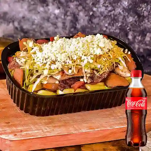 Salchi Sencilla Only Ranchera +Cocacola Org 400ml