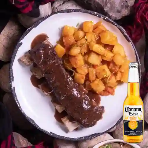 Combo Asado de Tira + Corona 330 ml