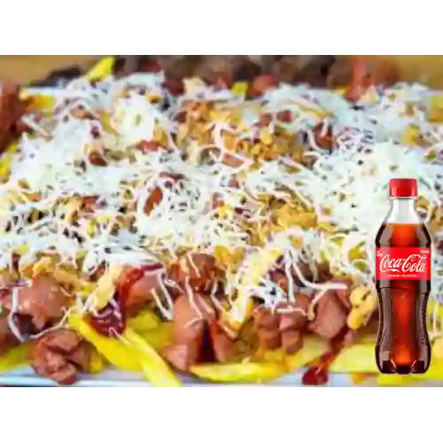 Combo Salchiqueso + Coca Cola Original 400 ml