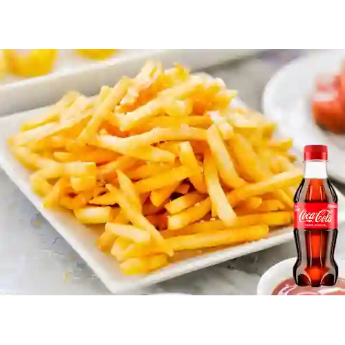 Combo Papa Francesa + Coca Cola Original 250ML