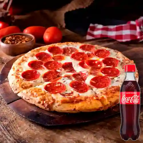 Combo Pizza Americana +Cocacola Orig 400ml