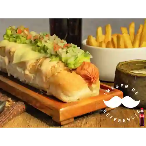 Combo Perro Mexicano + Coca-Cola Sabor Original 400 ml