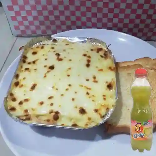 Combo Lasagna Mixta + Hit Lulo 500 ml