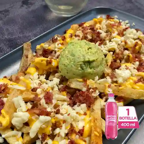 Combo Guaca Bacón + Postobón Manzana 400 ml