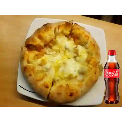 Combo Pizza Hawaiana + Coca-Cola Sabor Original 400ml