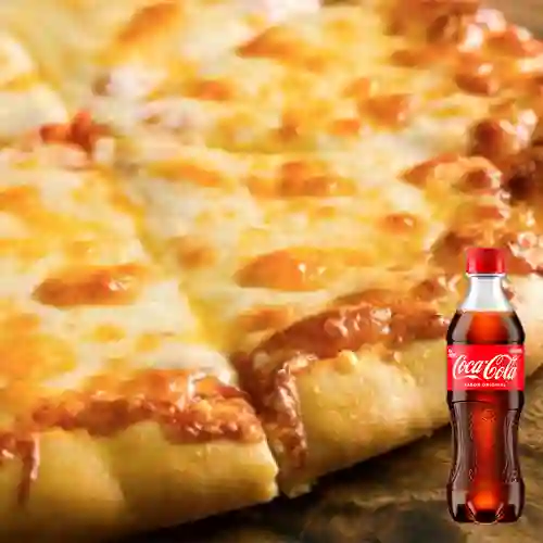 Arma tu pizza personal + coca-cola orig