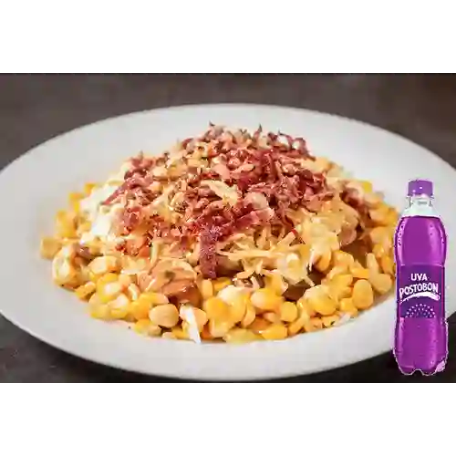 Combo Mazorcada de Tocineta + Uva Postobon 250 ml