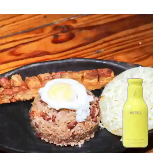 Combo Calentao con Chicharrón + Hatsu Amarillo 400 ml