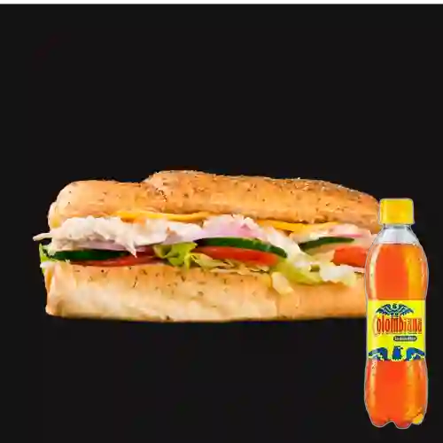 Combo Sándwich Pollo + Colombiana 250 ml