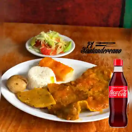 Combo Sobrebarriga + Coca-Cola Sabor Original 350 ml