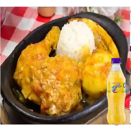 Combo Pierna Pernil en Salsa + Quatro Original 400ML